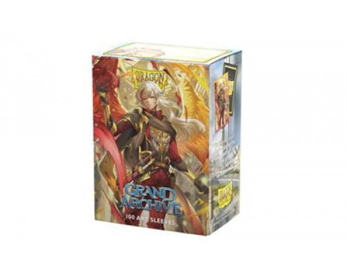 Dragon Shield Grand Archive License Standard Sleeves - Azrael, Archangel of Materia (100 Sleeves)