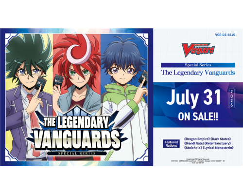 Cardfight!! Vanguard - The Legendary Vanguards Booster Display (10 Packs) - EN
