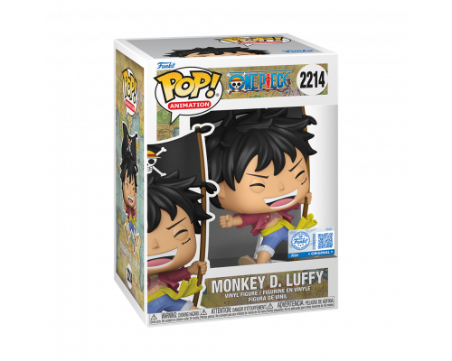 Funko Pop! Animation - Monkey D. Luffy with Flag