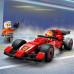 City Formula 1 F1® Pit stop i mechanicy z bolidem Ferrari  (60443)