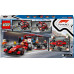 City Formula 1 F1® Pit stop i mechanicy z bolidem Ferrari  (60443)