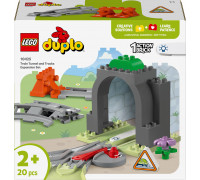 LEGO Duplo Tunel i tory kolejowe — zestaw rozszerzający (10425)