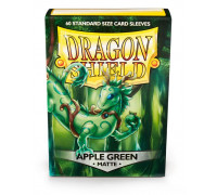 Dragon Shield Standard Sleeves - Matte Apple Green (60 Sleeves)