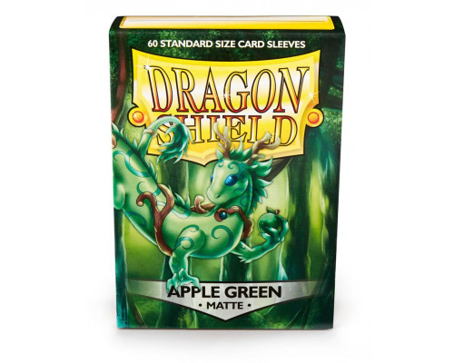 Dragon Shield Standard Sleeves - Matte Apple Green (60 Sleeves)