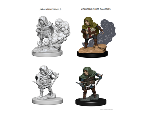 D&D Nolzur's Marvelous Unpainted Miniatures - Halfling Male Rogue