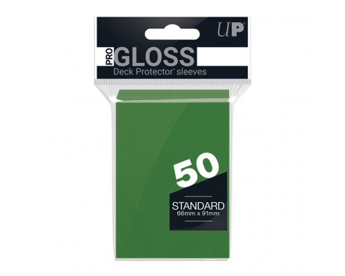 UP - Standard Sleeves - Green (50 Sleeves)