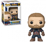 Funko POP! Avengers: Infinity War - Captain America Vinyl Figure 10cm
