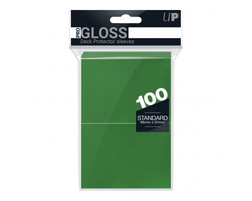 UP - Standard Sleeves - Green (100 Sleeves)