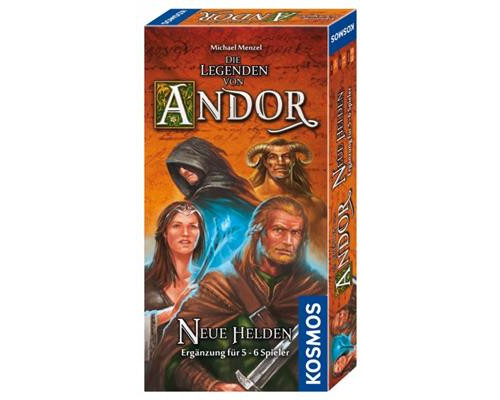 Die Legenden von Andor - Neue Helden Ergänzung für 5-6 Spieler - DE