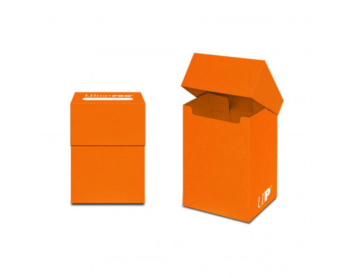 UP - Deck Box Solid - Pumpkin Orange