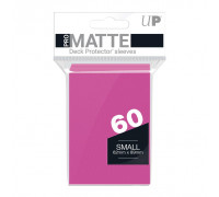 UP - Small Sleeves - Pro-Matte - Bright Pink (60 Sleeves)