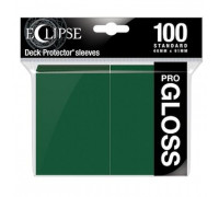 UP - Standard Sleeves - Gloss Eclipse - Forest Green (100 Sleeves)