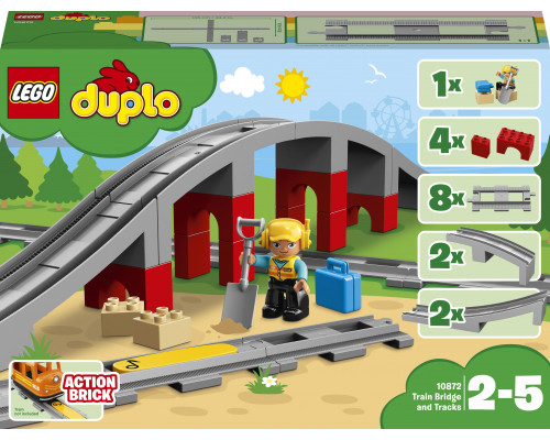 LEGO DUPLO® Train Bridge and Tracks (10872)