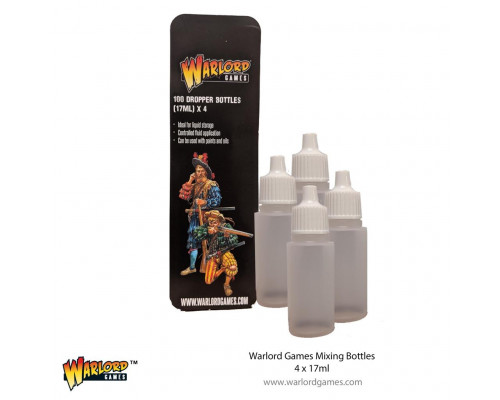 Warlord Mixing Bottles (4) x 17ml