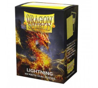 Dragon Shield Dual Matte Sleeves - Lightning 'Ailia' (100 Sleeves)