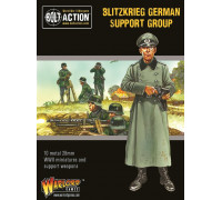 Bolt Action - Blitzkrieg German Support Group (HQ, Mortar & MMG) - EN