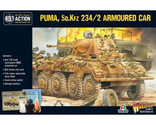 Bolt Action - Puma Sd.Kfz 234/2 Armoured Car - EN