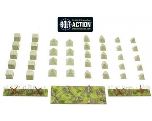 Bolt Action - Scenery Anti-Tank Obstacles - EN