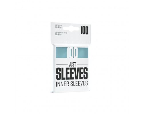 Just Sleeves - Inner Sleeves (100 Sleeves)