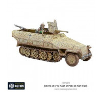 Bolt Action - Sd.Kfz 251/10 ausf D (37mm Pak) Half Track - EN