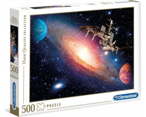 Clementoni Puzzle 500 elementów HQ International Space Station