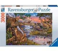 Ravensburger Puzzle 3000 elementów Królestwo zwierząt
