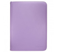 UP - Vivid 9-Pocket Zippered PRO-Binder: Purple