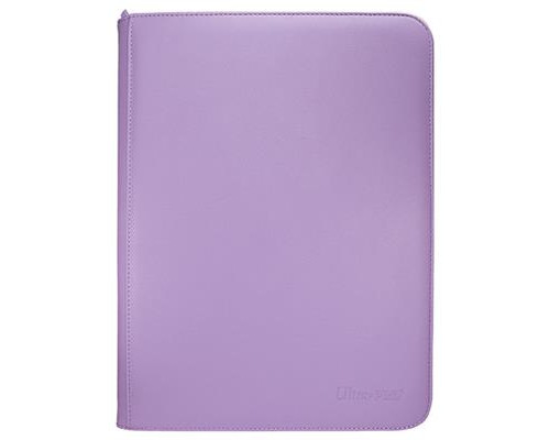 UP - Vivid 9-Pocket Zippered PRO-Binder: Purple