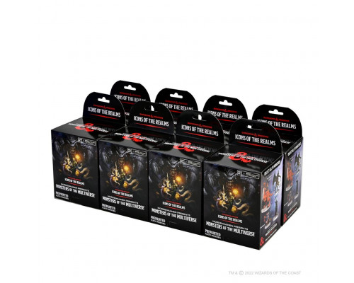 D&D Icons of the Realms: Mordenkainen Presents Monsters of the Multiverse - 8 ct. Booster Brick