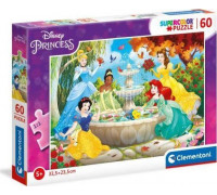 Clementoni Clementoni Puzzle 60el Disney Princess. Księżniczki przy fontannie 26064