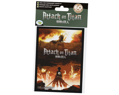 Attack on Titan Sleeves - THE WALL (60 Sleeves)