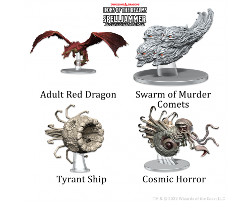 D&D Icons of the Realms: Ship Scale - Threats from the Cosmos