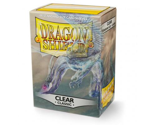 Dragon Shield Standard Sleeves - Clear (100 Sleeves)