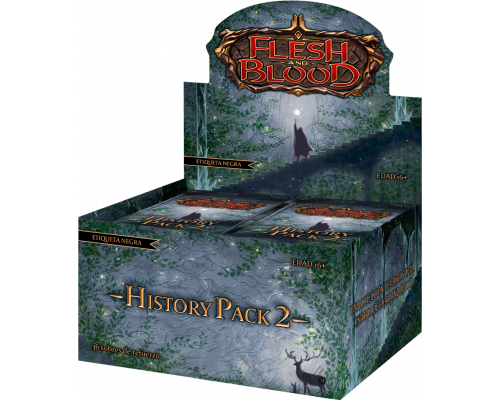 Flesh & Blood TCG - History Pack 2 Black Label (36 Packs) - SP