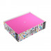 Gamegenic - Magnetic Dice Tray Rectangular Black/Pink