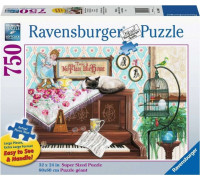 Ravensburger Puzzle 750el Kot na pianinie 168002 RAVENSBURGER
