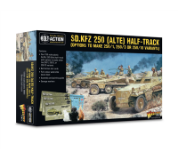 Bolt Action - Sd.Kfz 250 (Alte) Half-Track (Options To Make 250/1, 250/3 Or 250/10 Variants)