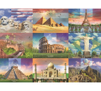Ravensburger Puzzle dla dzieci 2D Monumentalne budynki 200 elementów