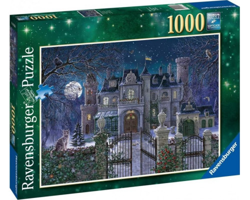 Ravensburger Puzzle 2D 1000 elementów Świąteczna posiadłość