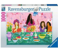 Ravensburger Puzzle 1000el Dziewczyńskie śniadanie 171316 RAVENSBURGER p5