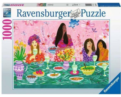 Ravensburger Puzzle 1000el Dziewczyńskie śniadanie 171316 RAVENSBURGER p5
