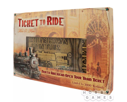 Коллекционный билет Ticket to Ride. North American Open Tour