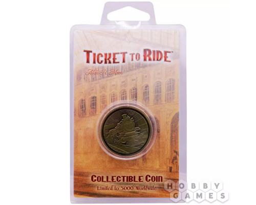 Коллекционная монета Ticket to Ride