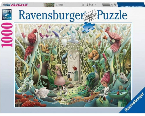 Ravensburger Puzzle 1000el Tajemniczy ogród 168064 RAVENSBURGER