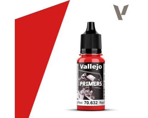 Vallejo - Surface Primer / Primer - Bloody Red 18 ml
