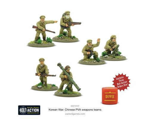 Bolt Action - Korean War: Chinese PVA Weapons Teams - EN