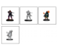 D&D Nolzur's Marvelous Miniatures: Hobgoblin Fighter Male & Hobgoblin Wizard Female  - EN