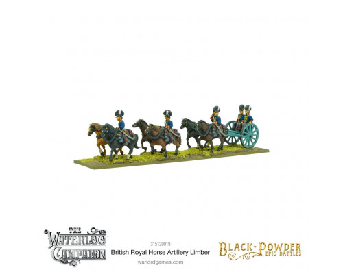 Black Powder - Epic Battles Waterloo - British Royal Horse Artillery Limber