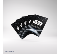 Gamegenic - Star Wars: Unlimited Art Sleeves - Card Back Black