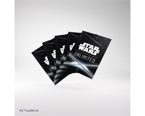 Gamegenic - Star Wars: Unlimited Art Sleeves - Card Back Black